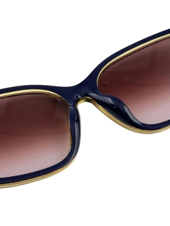 Dior Acetate Dark Blue Brown Sunglasses Eyewear main image 9